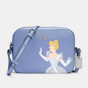 NWT Disney X Coach Mini Cinderella Camera Bag
